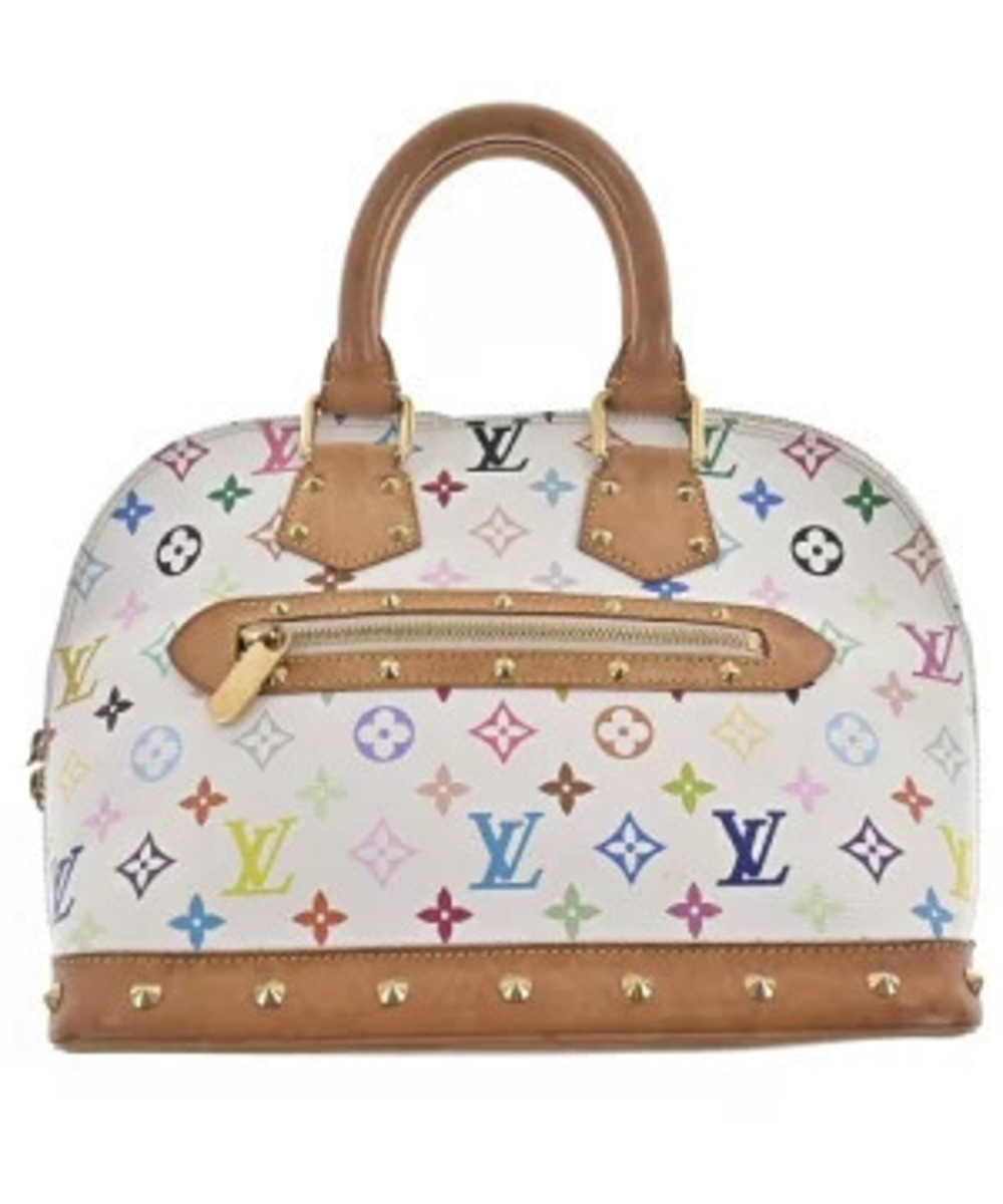 Louis Vuitton Multicolore Multicolor Monogram Alma white